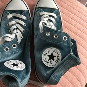 Converse hi top (Jean color blue converse)